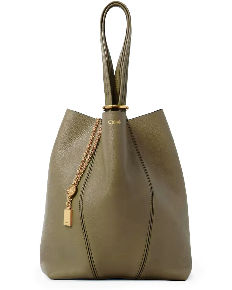 Chloé Cabas-Tasche aus genarbtem Leder  Spin 