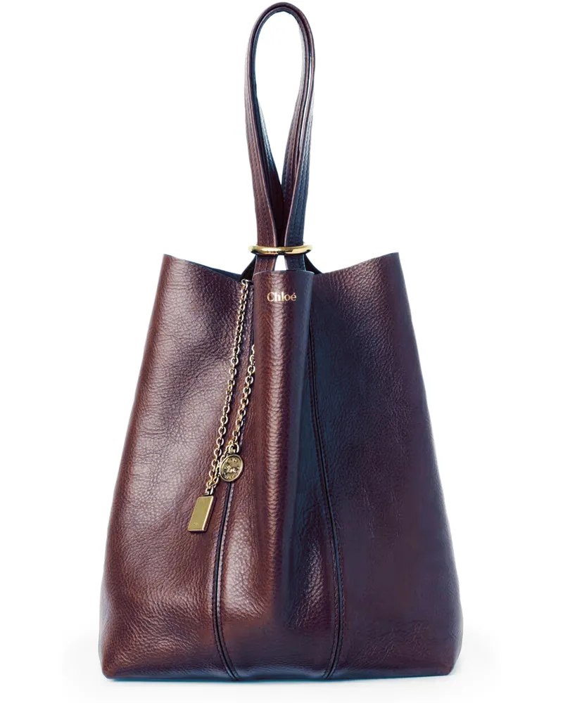 Chloé Cabas-Tasche aus genarbtem Leder  Spin 