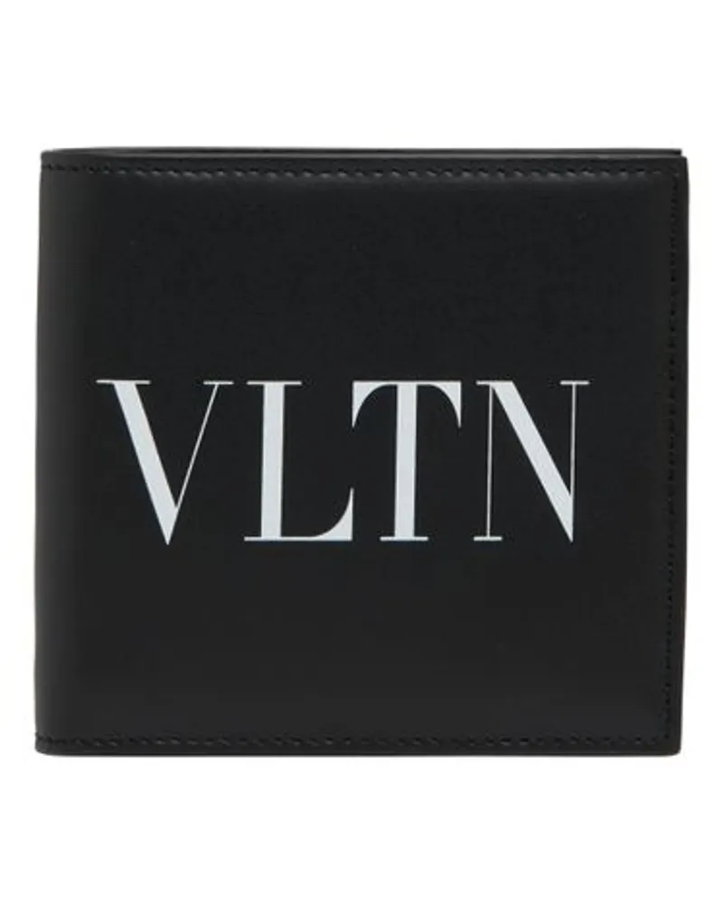 Valentino Garavani Brieftasche VLTN Black