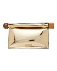 Jacquemus Clutch Rond Carre Gold