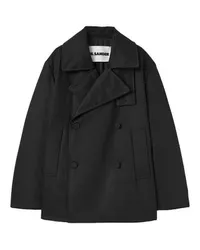 Jil Sander Gefütterter Kurzmantel Black