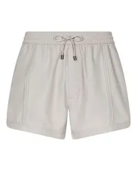 Dolce & Gabbana Kurz Badeshorts mit Nähten Grey