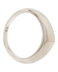 Christophe Lemaire Tropfen-Ring Silver