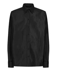 Dolce & Gabbana Super-Oversize-Hemd Black