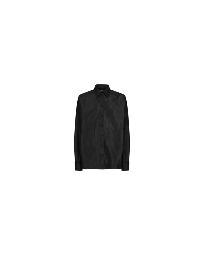 Dolce & Gabbana Super-Oversize-Hemd Black