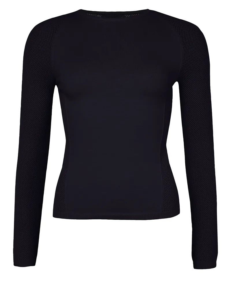 Max Mara Langärmeliges Top Tartufo 