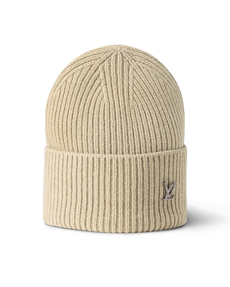 Louis Vuitton LV Ahead Beanie Beige