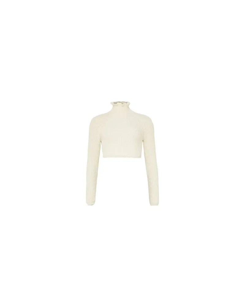 Chloé Bedrucktes Minikleid Babydoll White