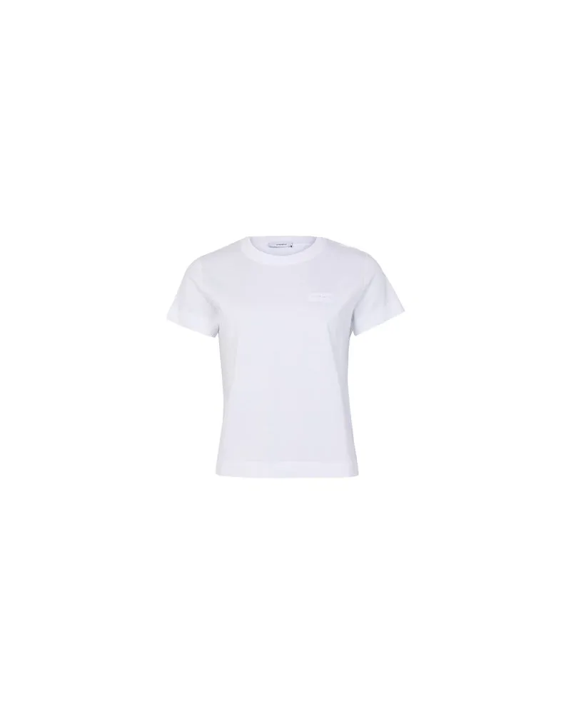 Chloé Bedrucktes Minikleid Babydoll White