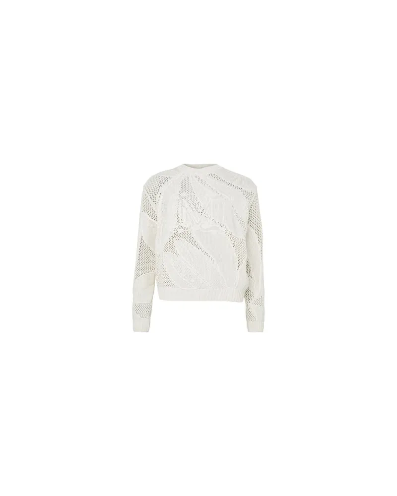 Chloé Bedrucktes Minikleid Babydoll White
