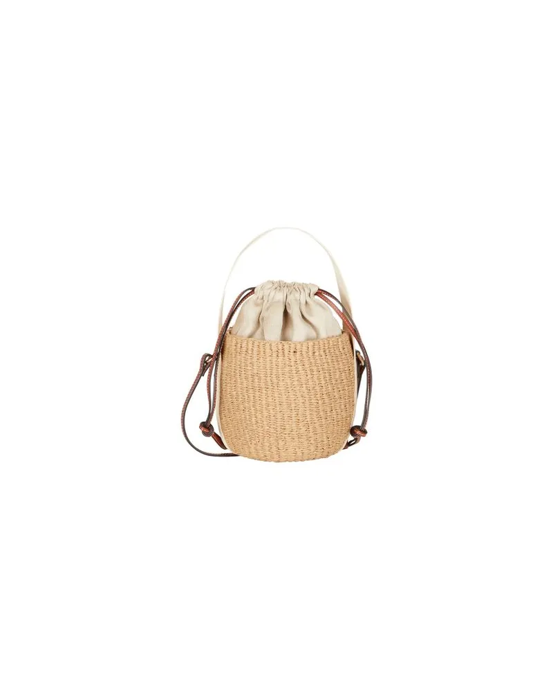 Chloé Bedrucktes Minikleid Babydoll White