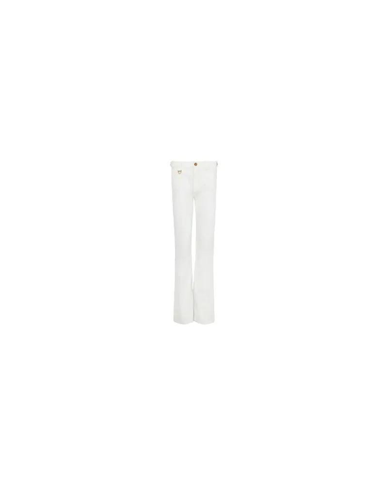 Chloé Bedrucktes Minikleid Babydoll White