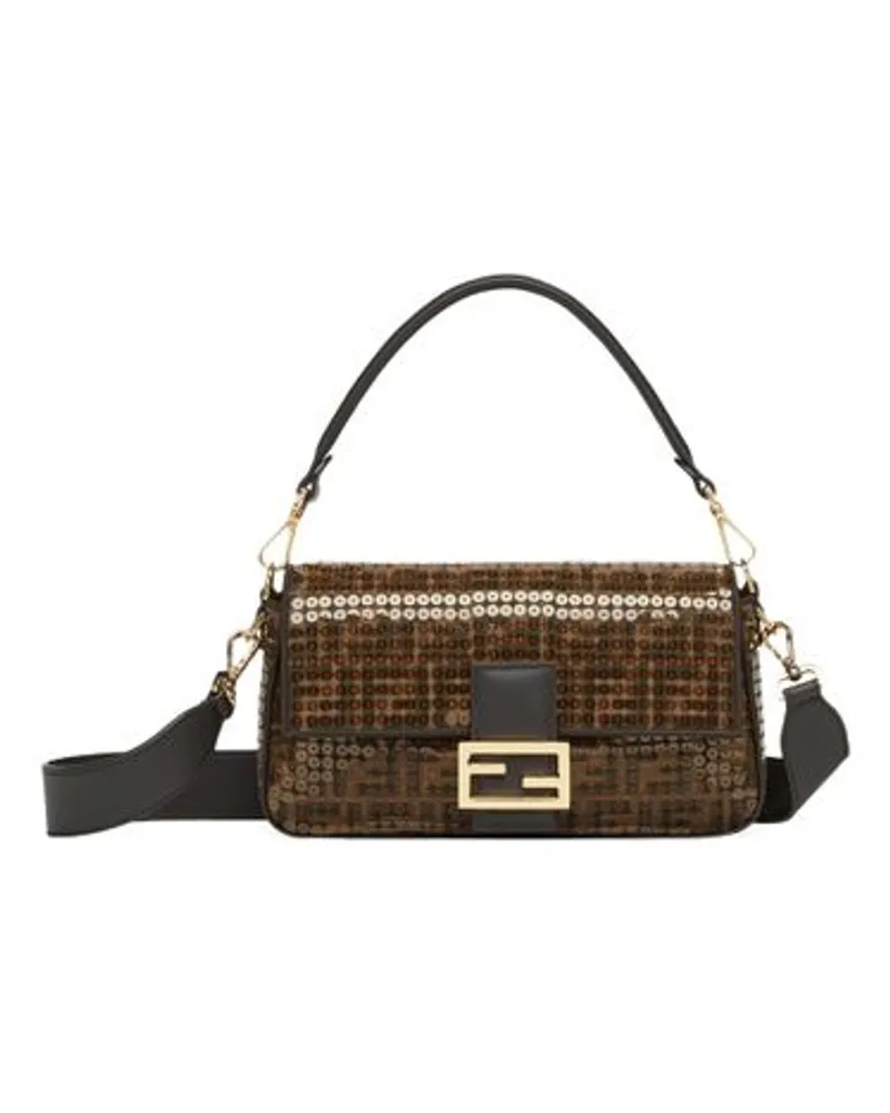 Fendi Baguette Tasche Brown