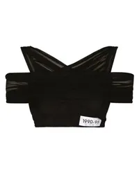 Dolce & Gabbana KIM DOLCE&GABBANA Crop-Top Black