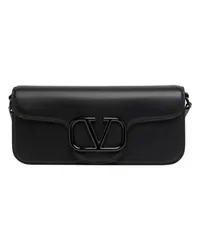 Valentino Garavani Schultertasche Locò Black