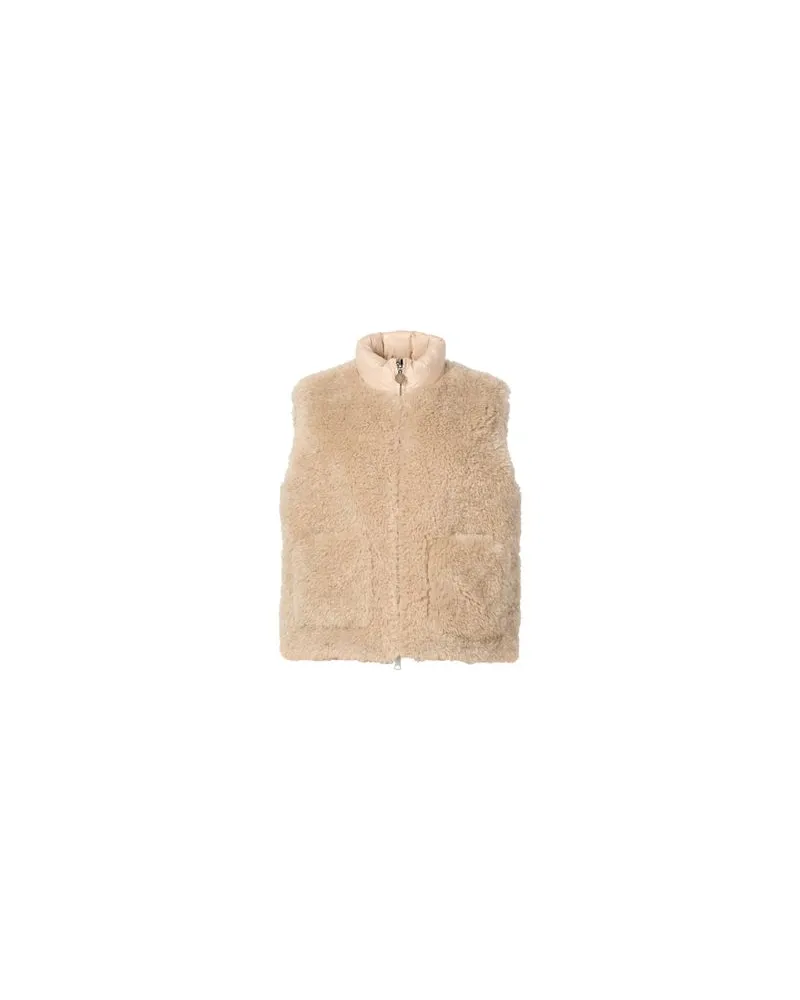 Moncler Planeze sleeveles jacket Beige