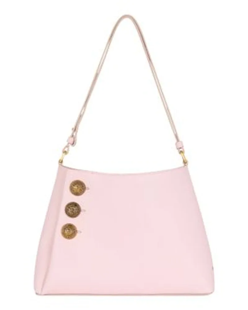 Balmain Handtasche Emblème Shoulder Pink