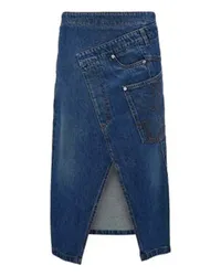 J.W.Anderson Jeansrock in Midilänge Blue