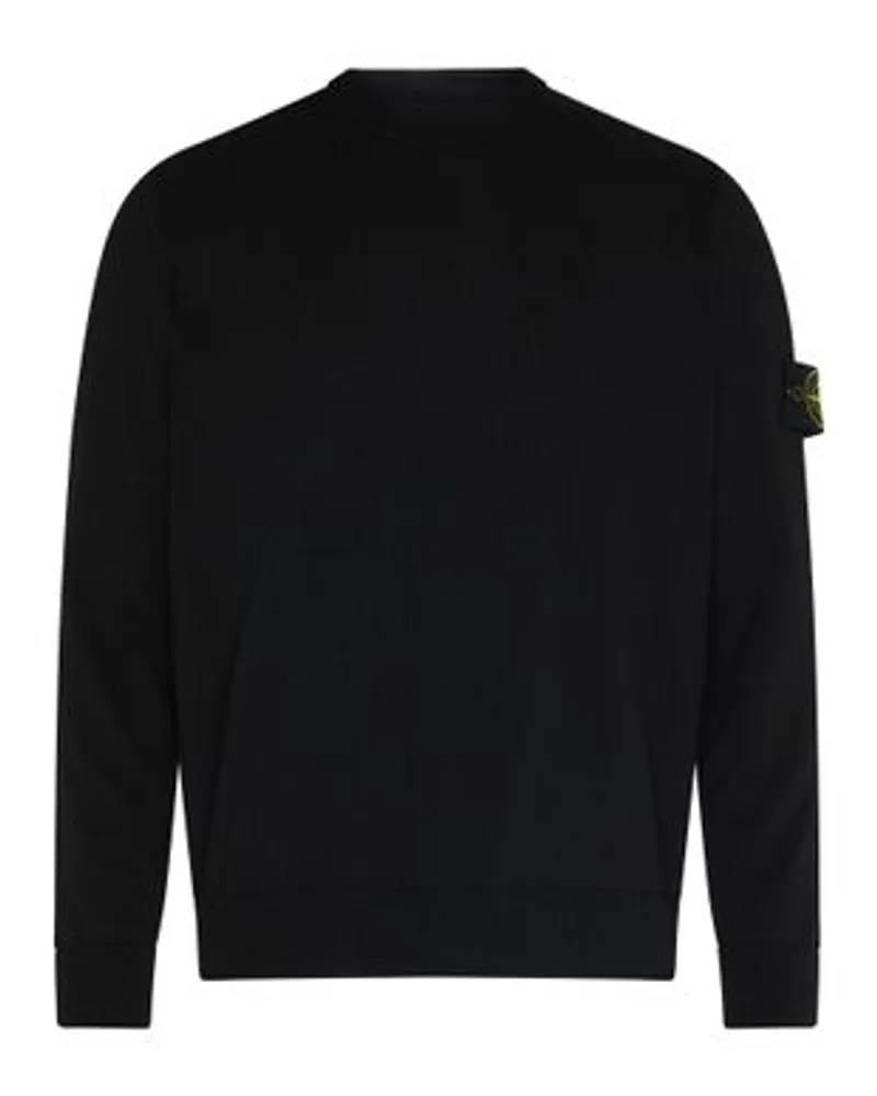 Stone Island Rundhalspullover Black