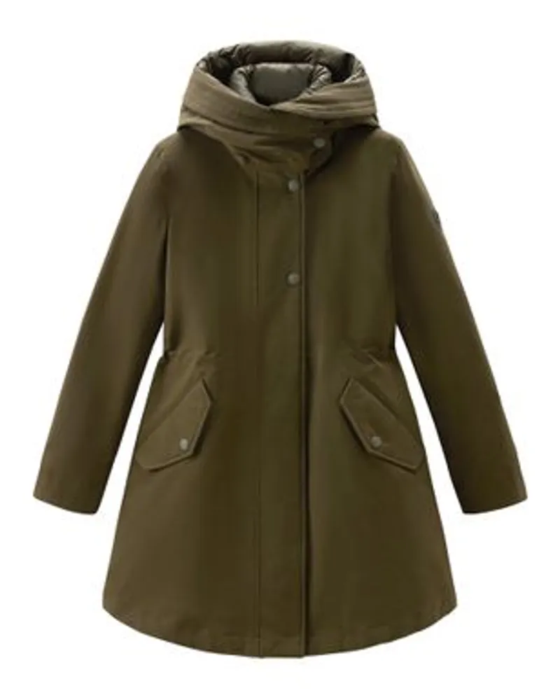 Woolrich 3-in-1 Militärparka Green