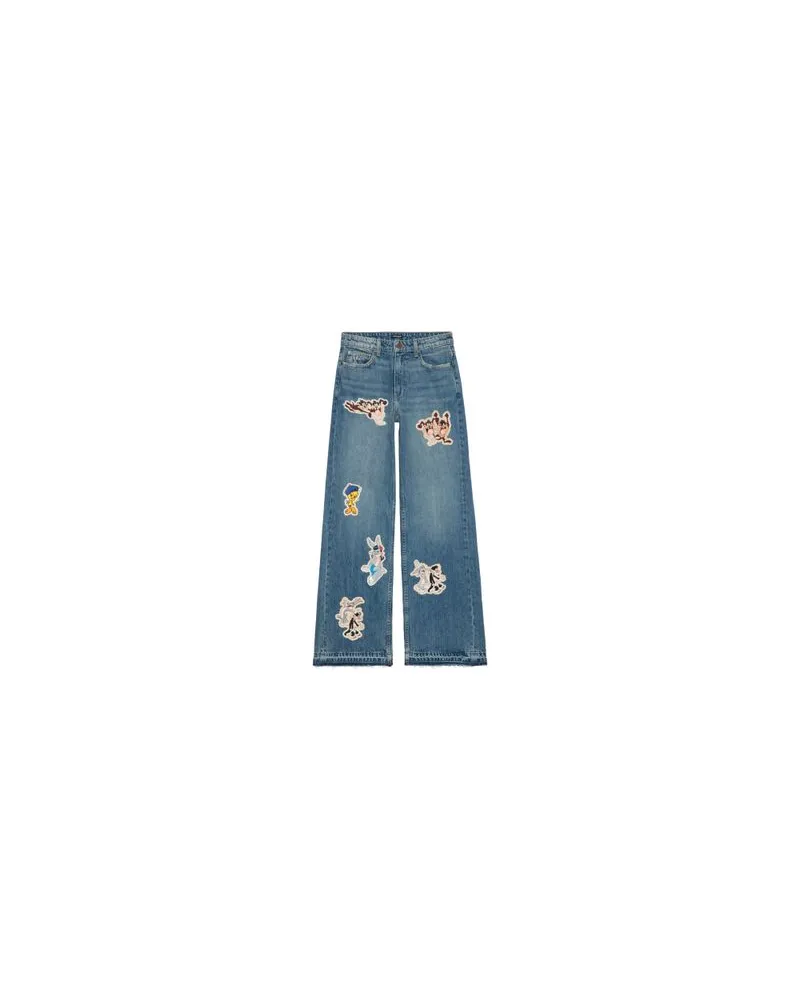 Zadig & Voltaire Gerade Jeans Whitney Blue