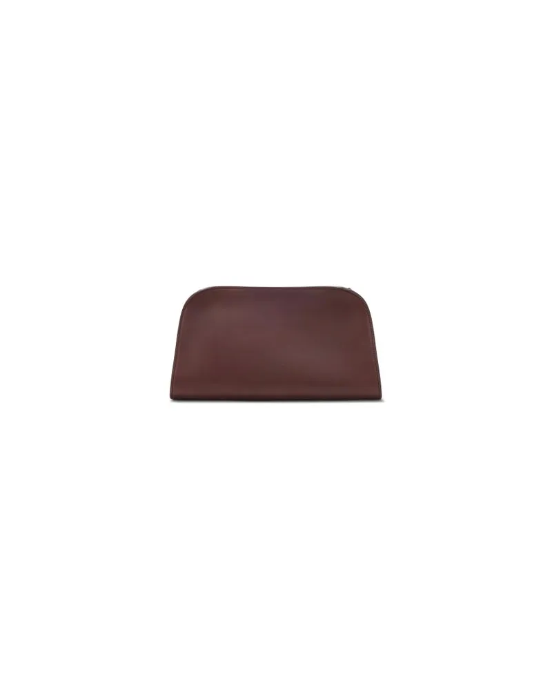 The Row Clutch Peggy Burgundy