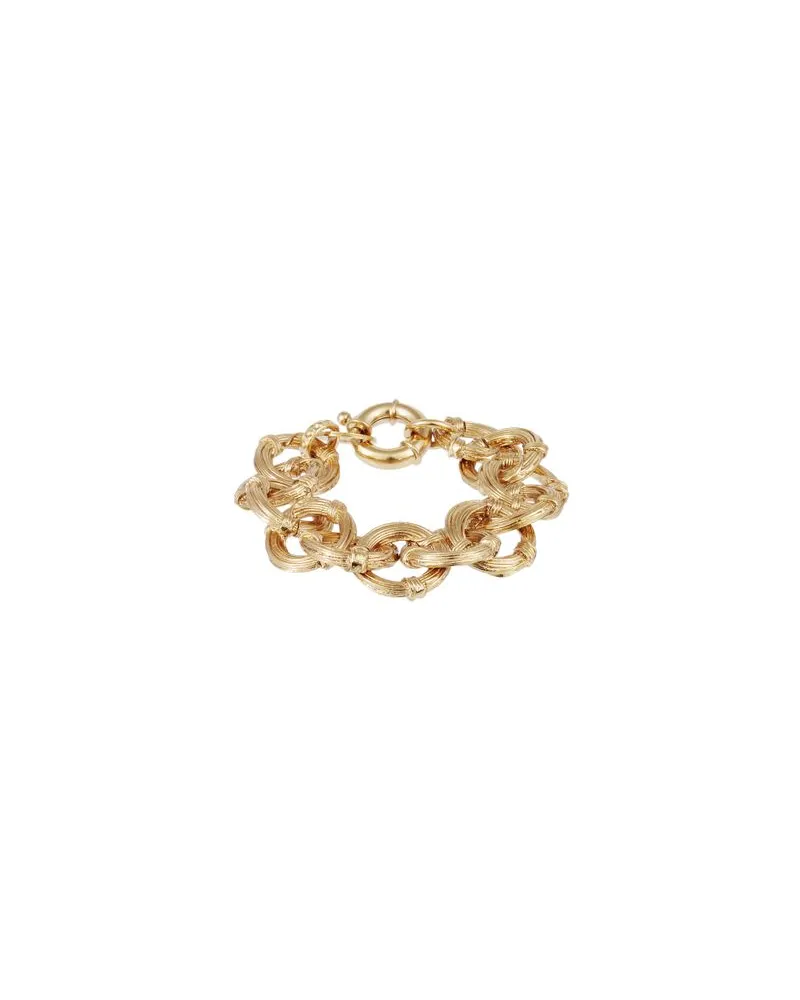 Gas Bijoux Vergoldetes Armband Maille Ariane Gold