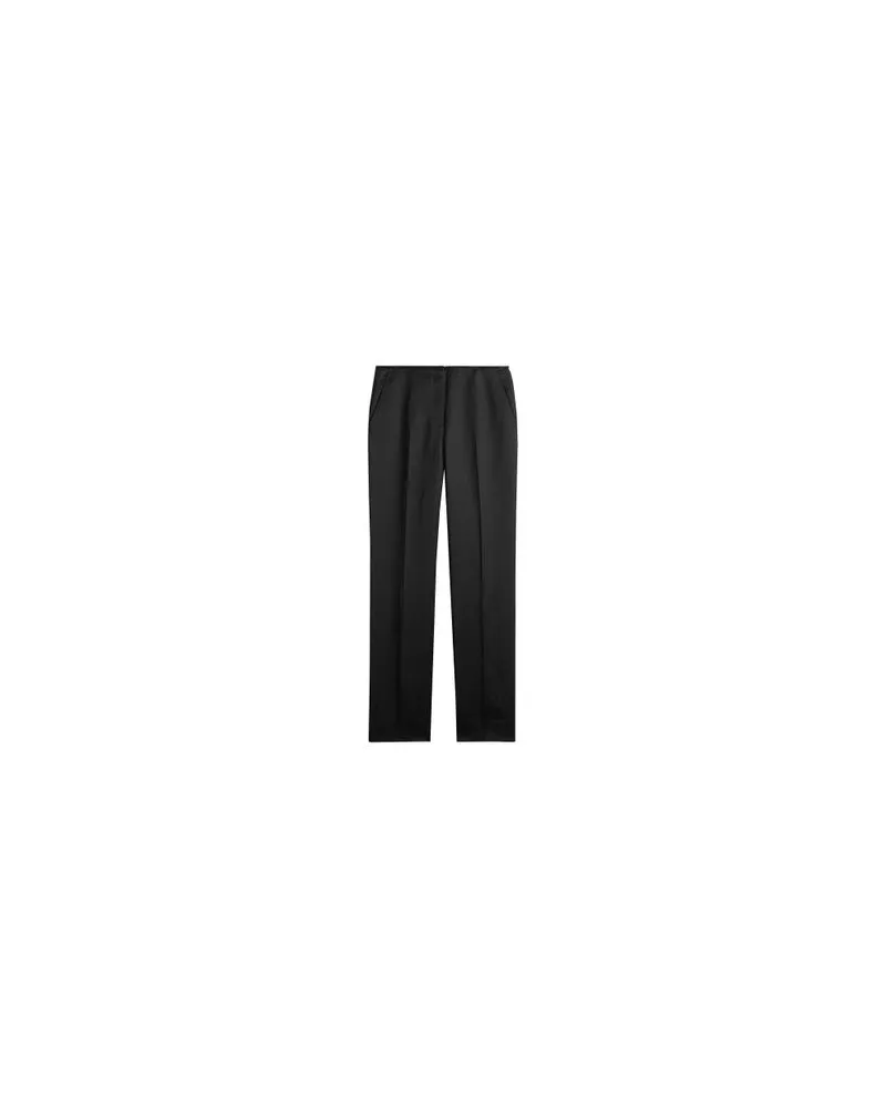 Totême Universelle Hose mit geraden Säumen Black