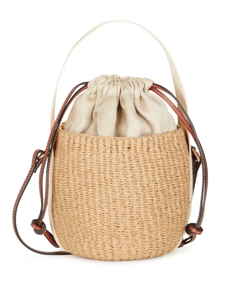 Chloé Kleine Woody Korbtasche 