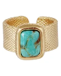 Gas Bijoux Totem-Ring Pierre Blue