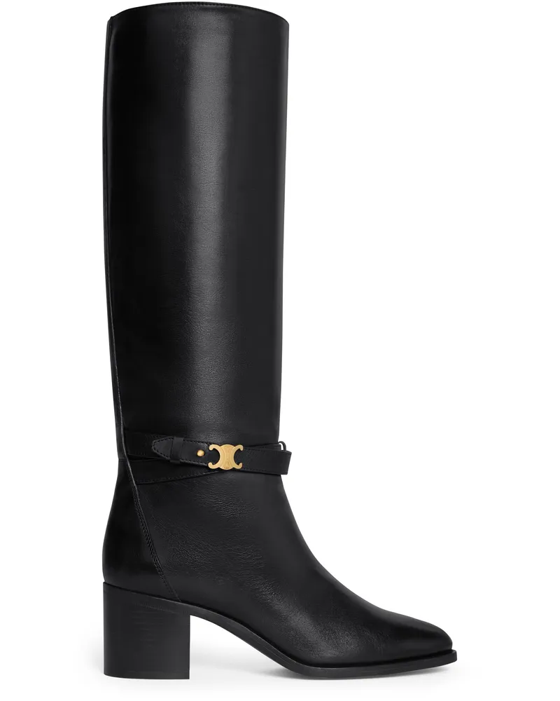 Celine Garance Triomphe hohe schnürstiefel aus kalbsleder 