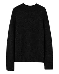 Jil Sander Pullover mit Rundhalsausschnitt Black