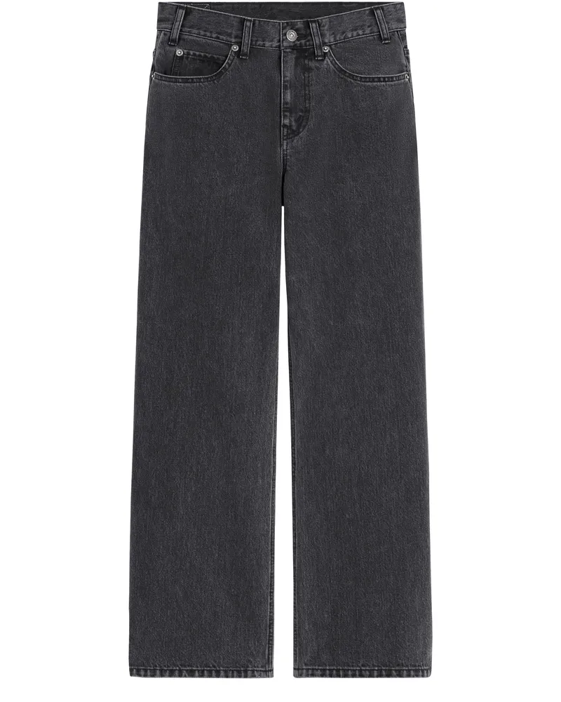 Celine Jolene jeans aus charcoal wash denim 