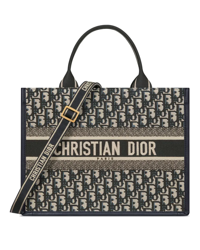 Dior Mittelgrosse  Book Tote Tasche 