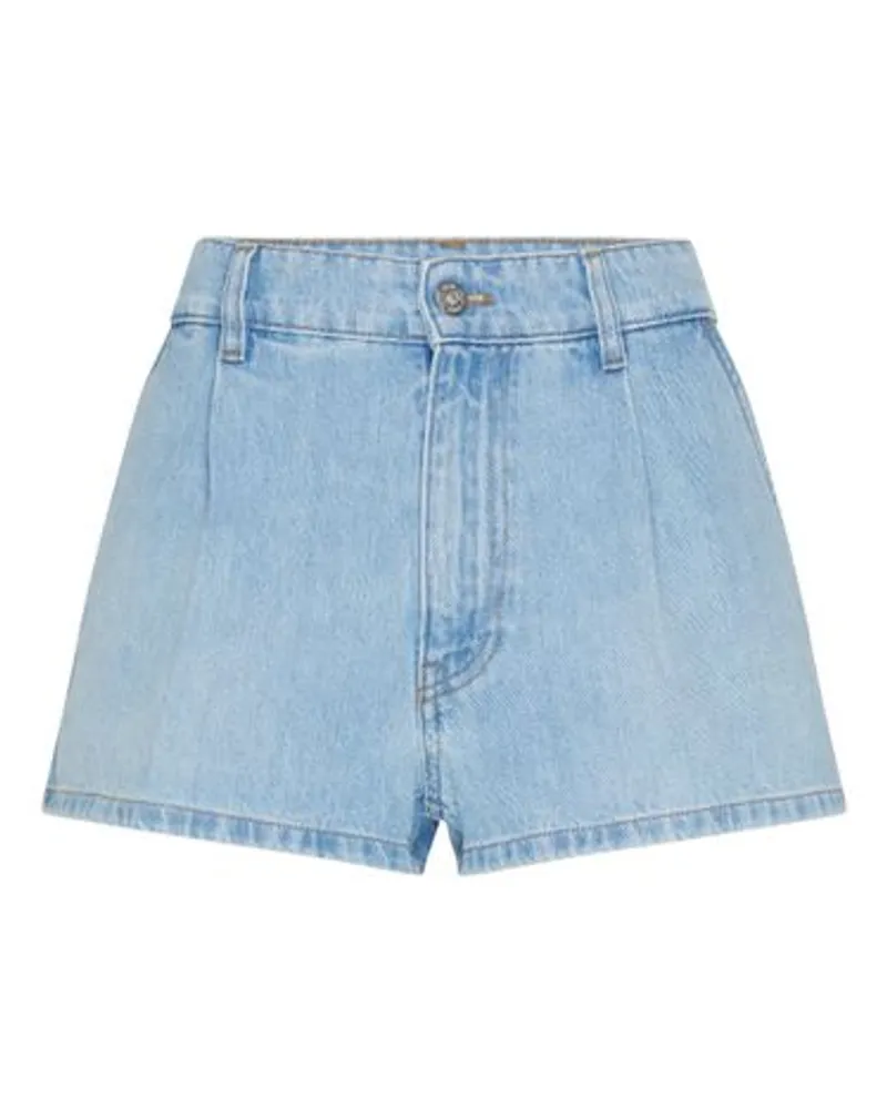 Miu Miu Jeansshorts Blue