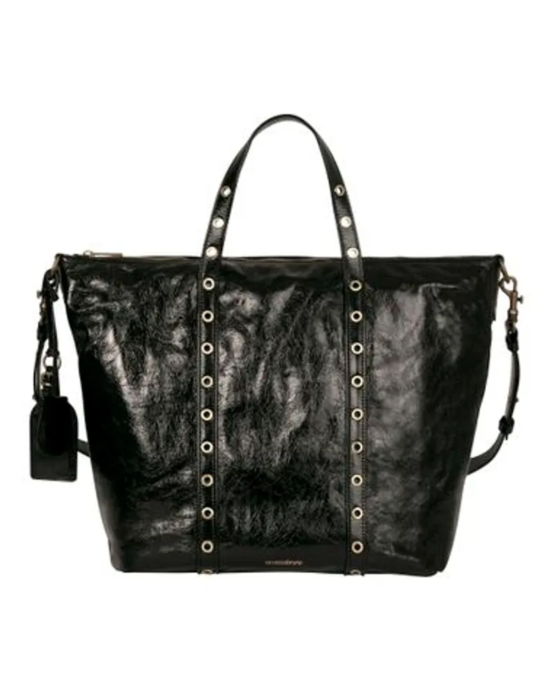 Vanessa Bruno Große Cabas Bag Zippy Black