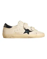 Golden Goose Old School Leder-Sneaker White