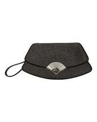 Karl Lagerfeld K/Archive Clutch mit Strass-Fächer Black