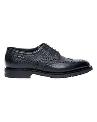 Santoni Schnürschuhe Black