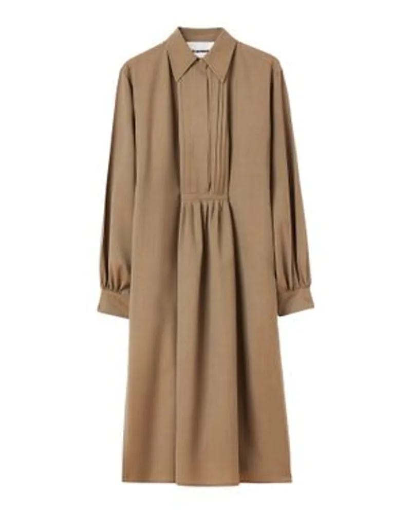 Jil Sander Hemdkleid Brown