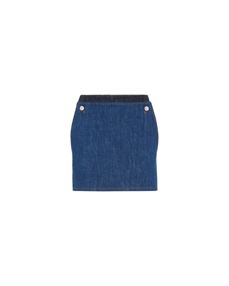 Fendi Short mit Seitentaschen Blue