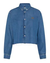 Miu Miu Chambray-Hemd Blue