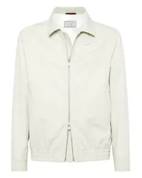 Brunello Cucinelli Blouson White