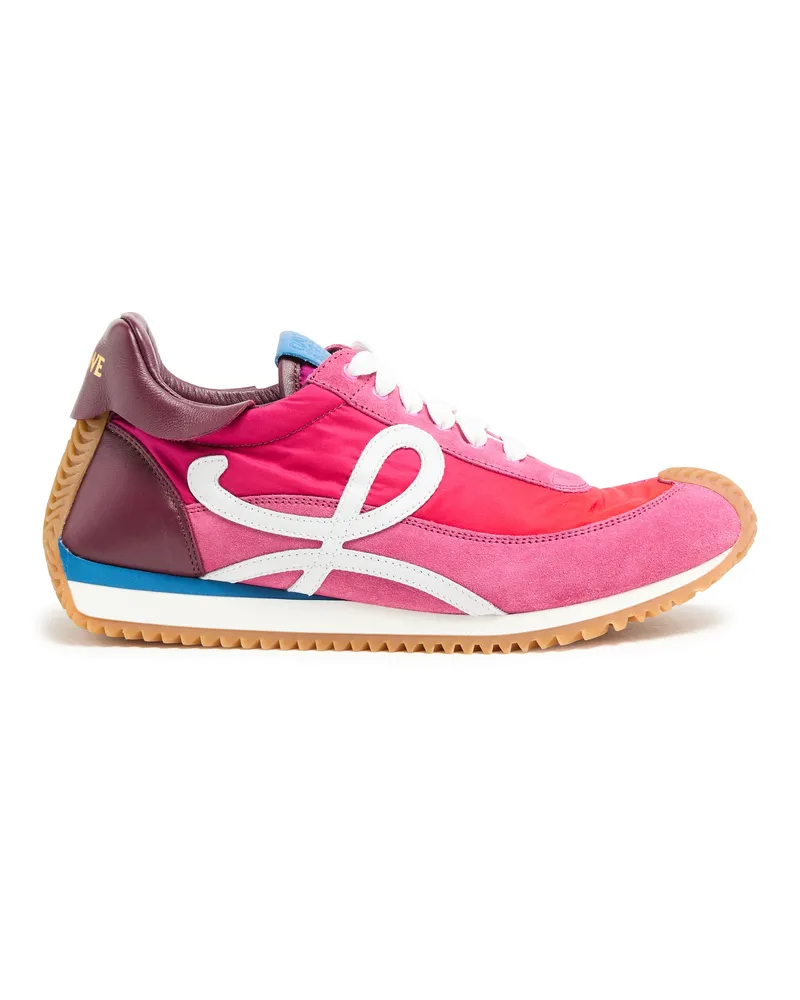 Loewe Sneakers aus Nylon und Veloursleder Flow Runner 