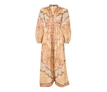 Gestreiftes Midikleid Rebellion