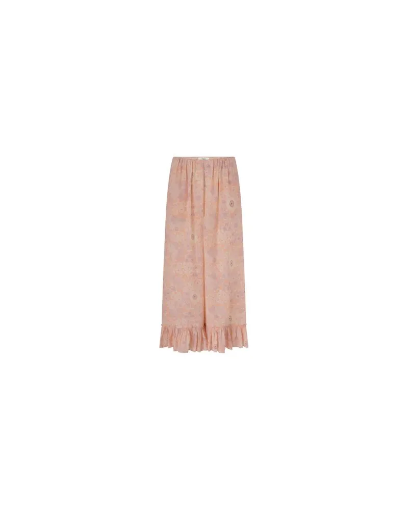 Chloé Bedrucktes langes Kleid Multicolor