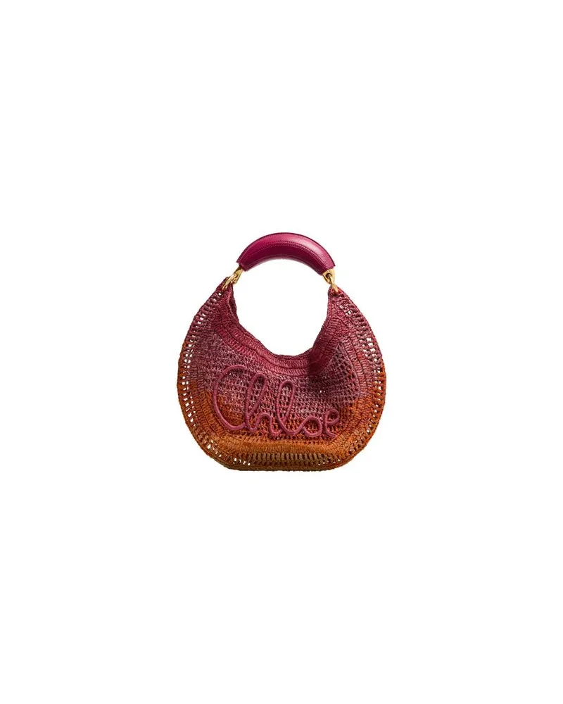 Chloé Bedrucktes langes Kleid Multicolor