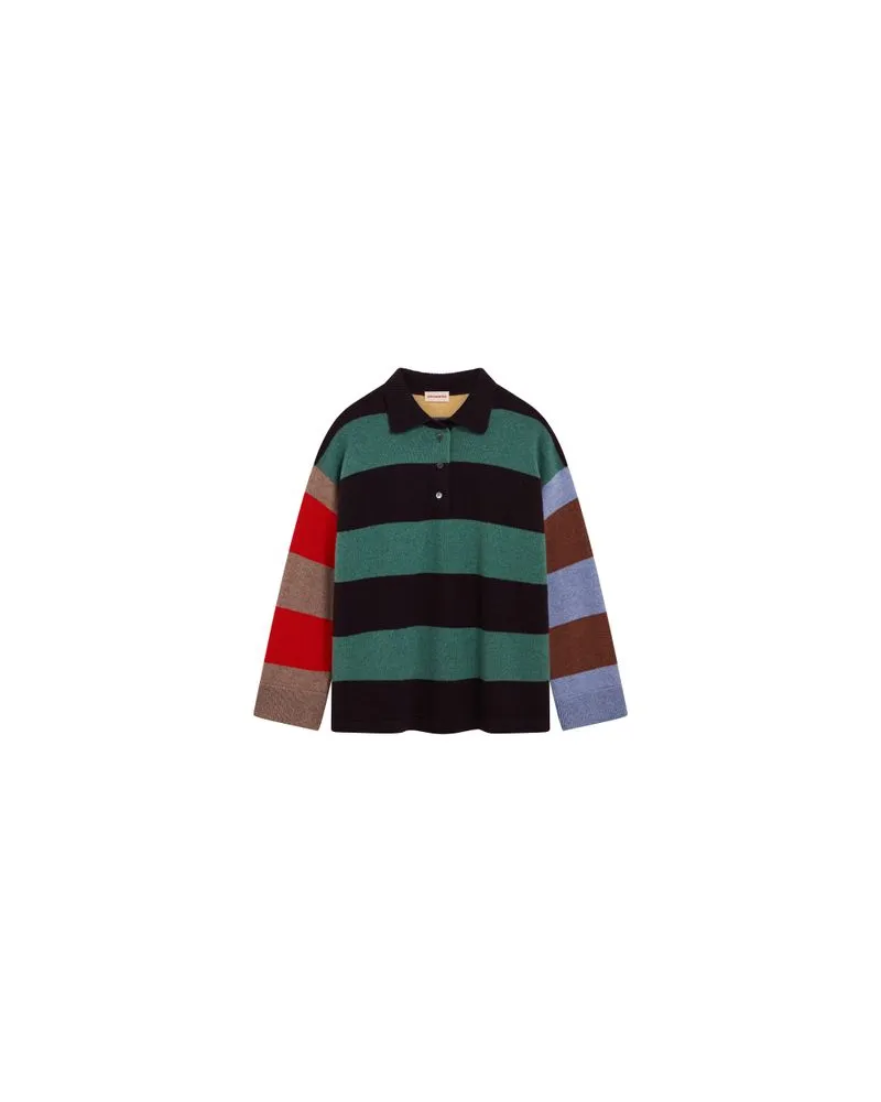 Chloé Bedrucktes langes Kleid Multicolor