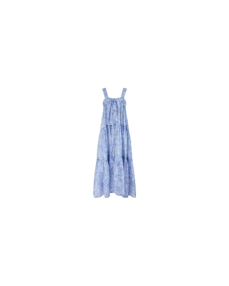Chloé Bedrucktes langes Kleid Multicolor