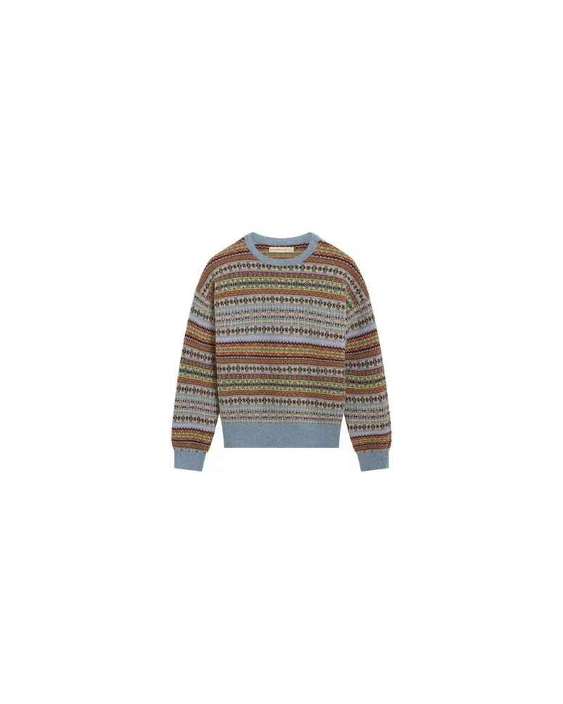 Chloé Bedrucktes langes Kleid Multicolor